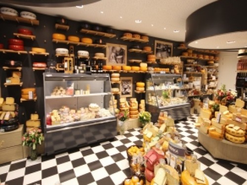 Complete verbouwing van een kaaswinkel